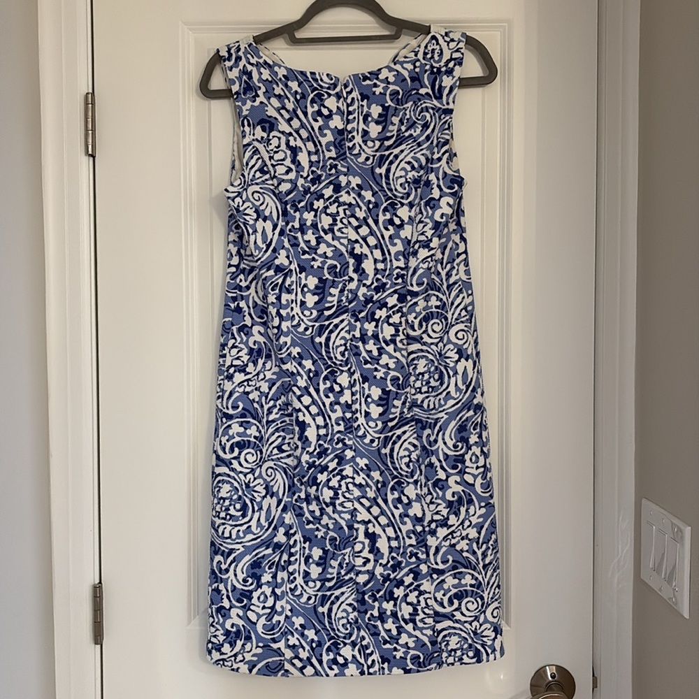 Eliza J Blue and White Dress - Picture 4 of 4